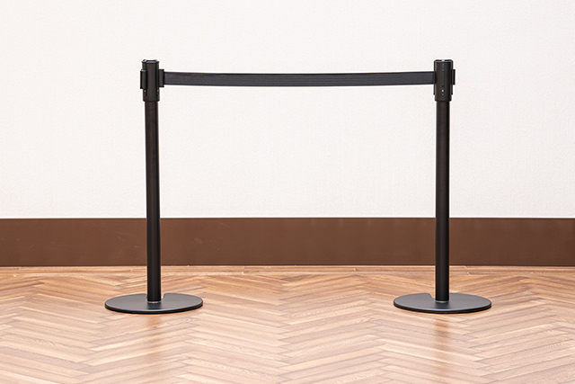 ベルトパーテーションの写真