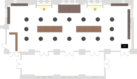 パーティー形式:立食150名